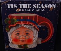 Susan Winget Tis the Season MRS CLAUS Coffee Mug - NEW